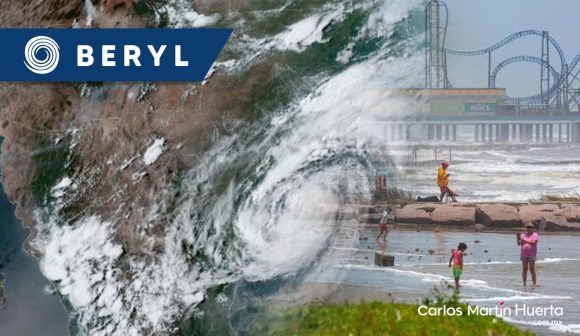 Beryl se debilita a tormenta tropical en Texas