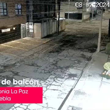 (VIDEO) Bebé cae del balcón de su casa en la colonia La Paz  
