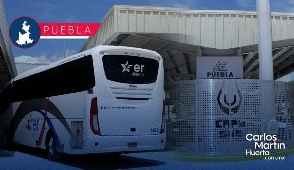 Central Camionera del Sur Puebla enfocada en destinos suburbanos: Estrella Roja