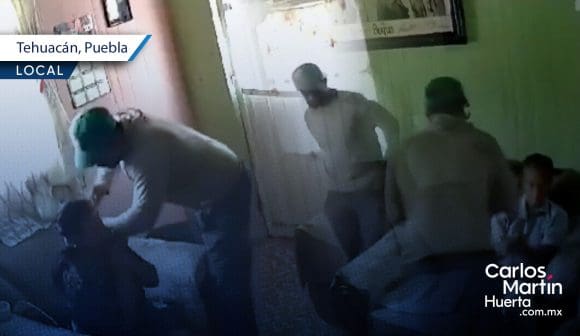 Cuatro sujetos armados asaltan domicilio de abuelitos en Tehuacán