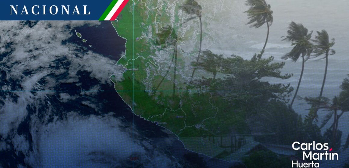 Se forma la depresión tropical Uno-E frente a costas de Colima y Jalisco