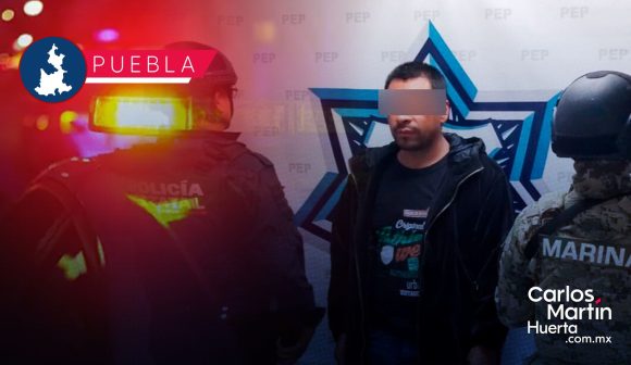Detienen a hombre por desmantelar tractocamión robado