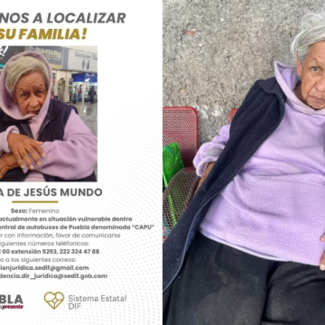 María de Jesús vive en la CAPU desde hace 2 años, espera que su hija Almita regrese por ella