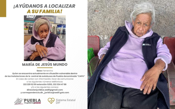 María de Jesús vive en la CAPU desde hace 2 años, espera que su hija Almita regrese por ella