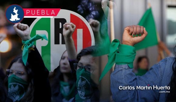 El PRI votará a favor de la despenalización del aborto en Puebla
