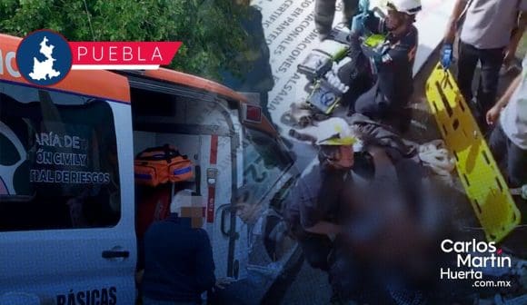 Electrocutados Castillotla Trabajadores se electrocutan al colocar anuncio en Castillotla; uno falleció