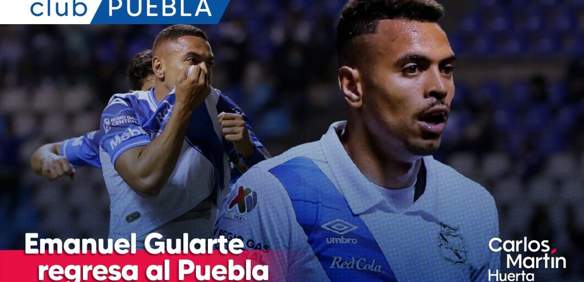 Emanuel Gularte regresa al Puebla