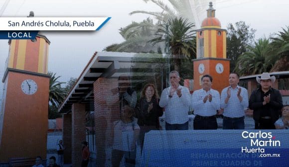 Portada Entregan nueva imagen del primer cuadro de Tonantzintla; conócela CMH Entregan nueva imagen del primer cuadro de Tonantzintla; conócela