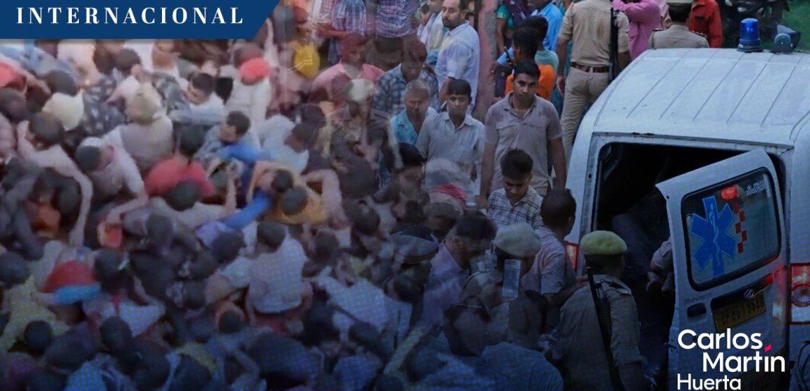 Estampida en India deja más de 100 muertos