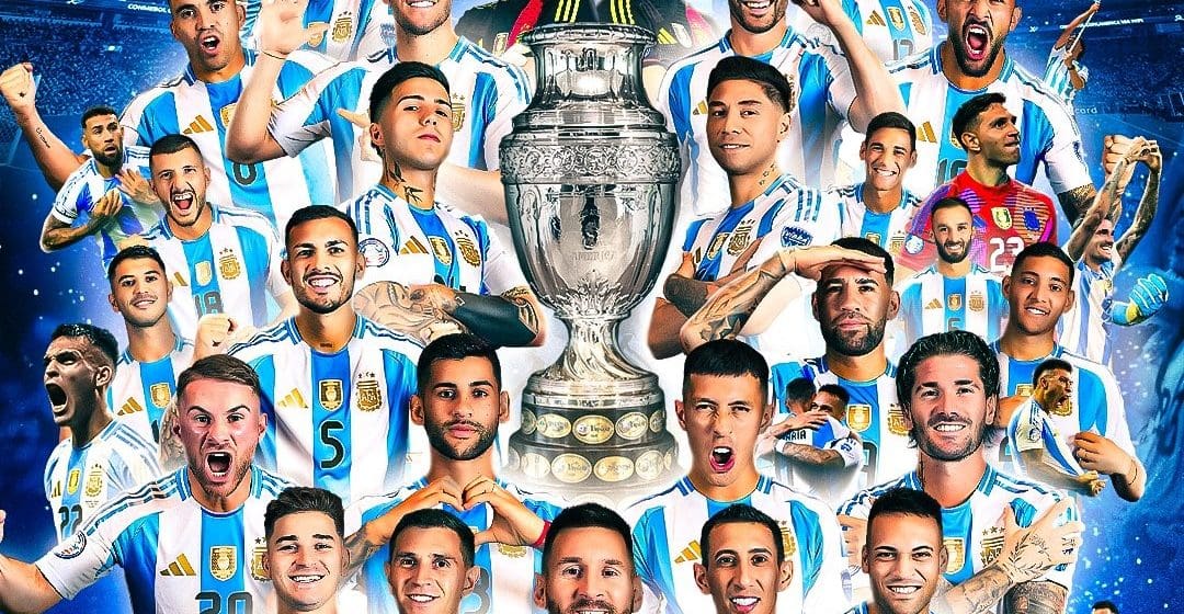 Argentina bicampeón de la Copa América