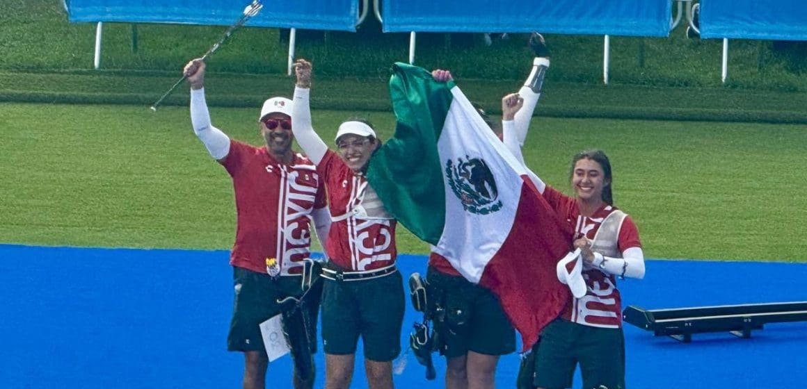 Tiro con Arco femenil hace historia al obtener la primera medalla para México en Paris