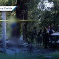 Hombre se suicida tras colgarse de un árbol en Puebla