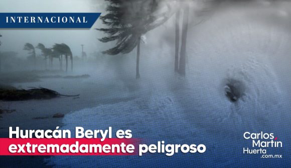 Huracán Beryl es categoría 4 y extremadamente peligroso