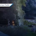 (VIDEO) Fuerte incendio se registra en Chipilo