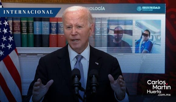 Biden celebra detención de “El Mayo” Zambada y Joaquín Guzmán López