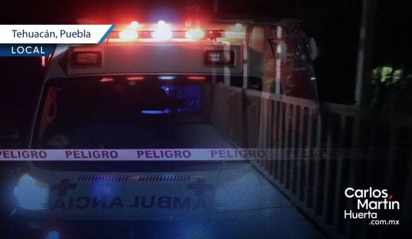 Joven se tira de puente en Tehuacán; se encuentra grave