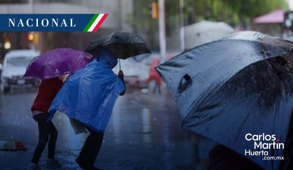 Persisten lluvias por canales de baja presión y la onda tropical número 7