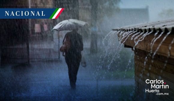 Lluvias - clima Persistirán lluvias puntuales intensas en 10 estados del país