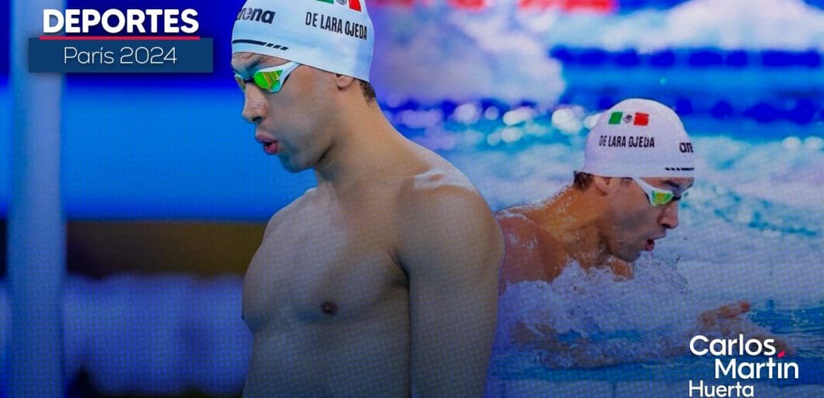 Miguel de Lara es eliminado en semifinales de natación en París