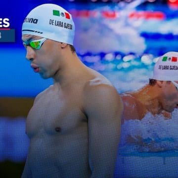 Miguel de Lara es eliminado en semifinales de natación en París