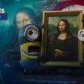 (VIDEO) Minions y la Mona Lisa causan furor en JJOO de París 2024