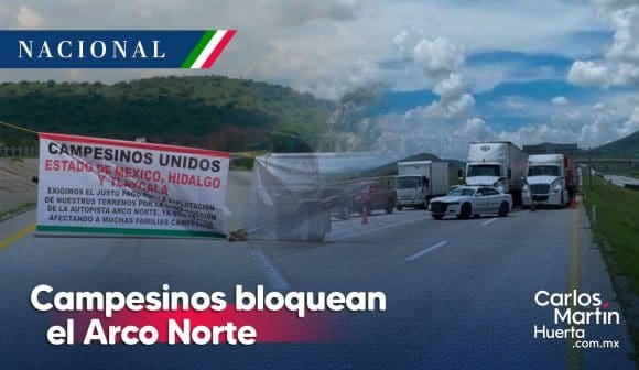Otra vez amanece con bloqueo el Arco Norte