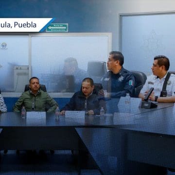 Realizan mesa semanal de seguridad y justicia en San Andrés Cholula