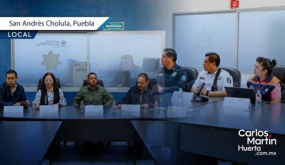 Portada Realizan mesa semanal de seguridad y justicia en San Andrés Cholula CMH Realizan mesa semanal de seguridad y justicia en San Andrés Cholula