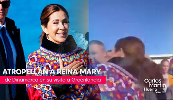 (VIDEO) Atropellan a la reina Mary de Dinamarca durante su visita a Groenlandia