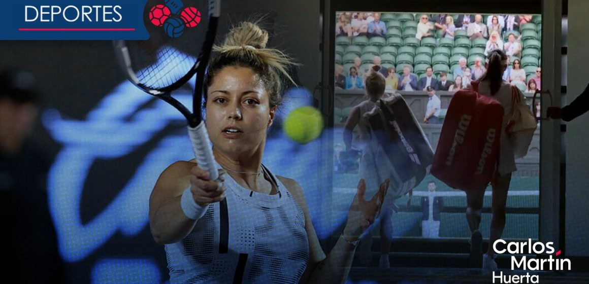 Renata Zarazúa hace historia en Wimbledon pese a ser eliminada