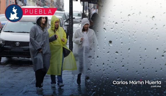 Se esperan fuertes lluvias en la Ciudad de Puebla