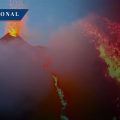 (VIDEO) Cascadas de lava elevan alerta del volcán Etna