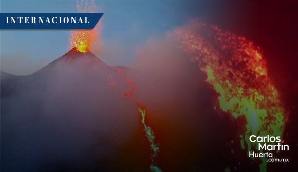 (VIDEO) Cascadas de lava elevan alerta del volcán Etna