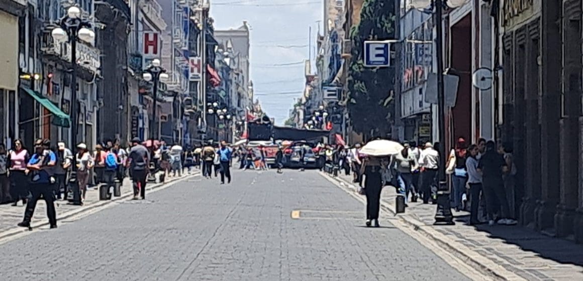 La 28 de Octubre provoca caos en el Centro de Puebla