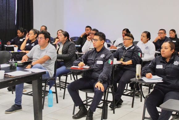 WhatsApp Image 2024-07-26 at 19.01.31 Dan capacitación a policías de San Andrés Cholula