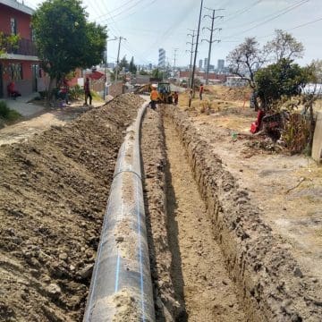 Rehabilita Agua de Puebla 3.5 kms de la línea de conducción “Río Atoyac” hacia el Tanque Guadalupe Hidalgo