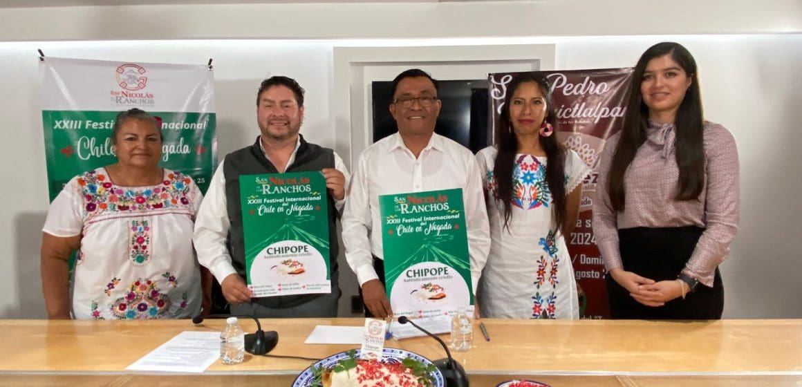 Desde el Congreso de Puebla invitan a la 23 Festival del Chile en Nogada en San Nicolás de los Ranchos