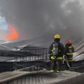 Destaca labor de bomberos de San Andrés Cholula en incendio ocurrido en Atzompa