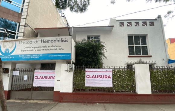 calusura Cofepris clausura 97 clínicas clandestinas