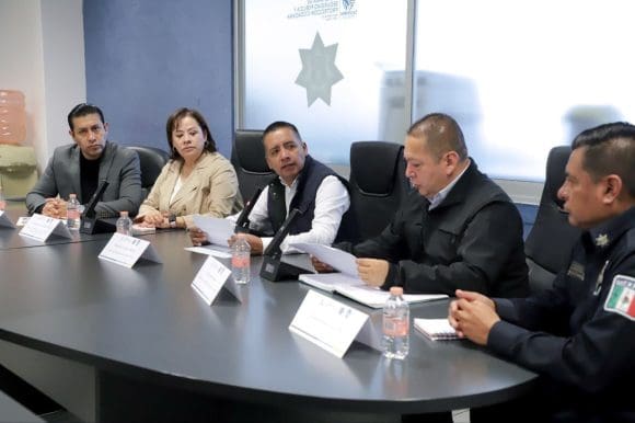 Supervisa Mundo Tlatehui mesa semanal de seguridad