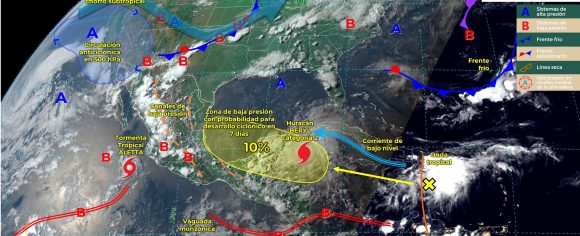 clima En las próximas horas, el huracán Beryl ingresará a la Península de Yucatán