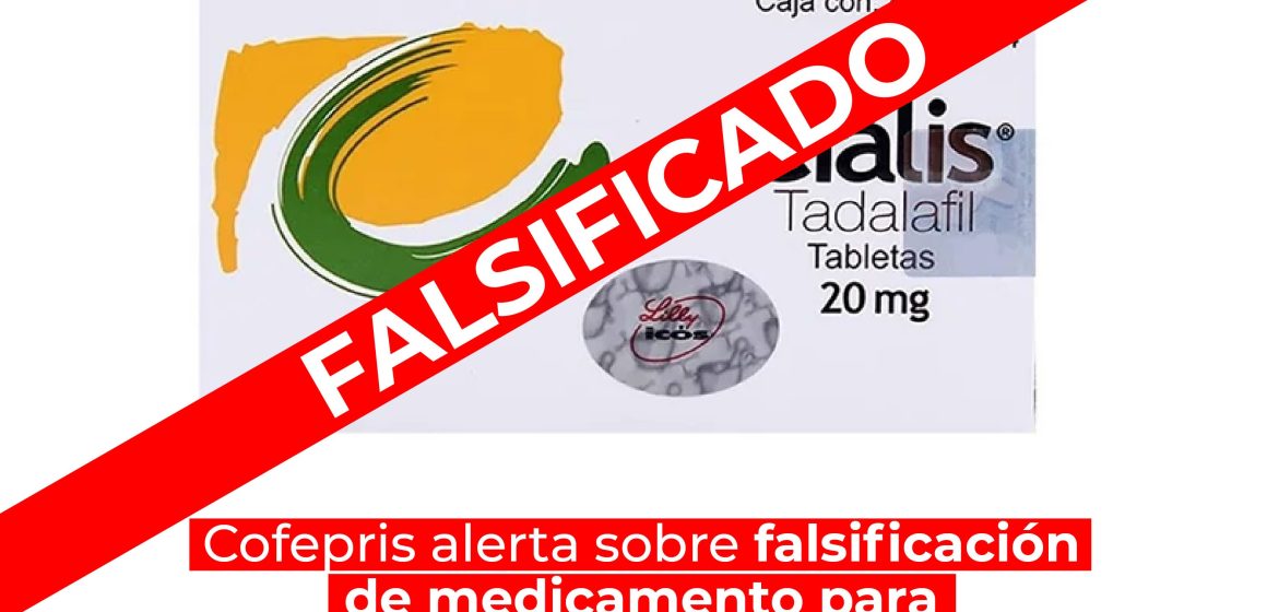 Cofepris alerta sobre falsificación de medicamento para disfunción eréctil