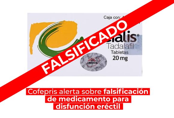 Cofepris alerta sobre falsificación de medicamento para disfunción eréctil