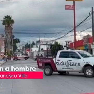 Bajan de un coche y ejecutan a un hombre en la Francisco Villa