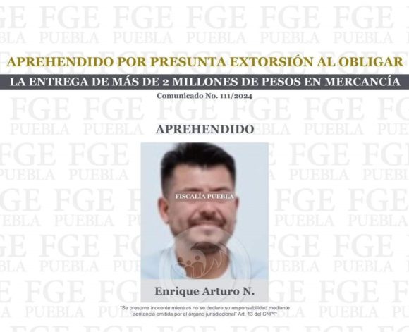 Confirma FGE detención del fundador y dueño de McCarthy’s por el delito extorsión