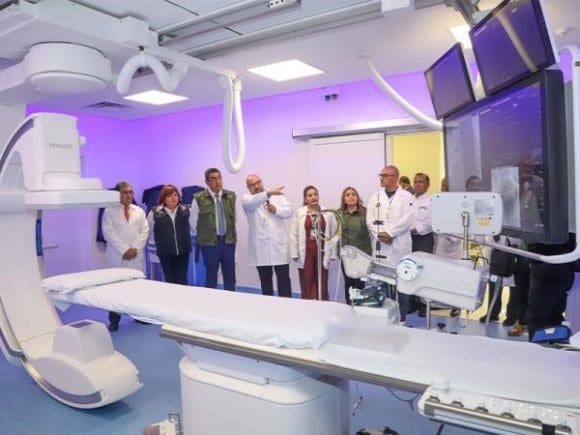 Inauguran la Sala de Hemodinamia del Complejo Médico del Sur