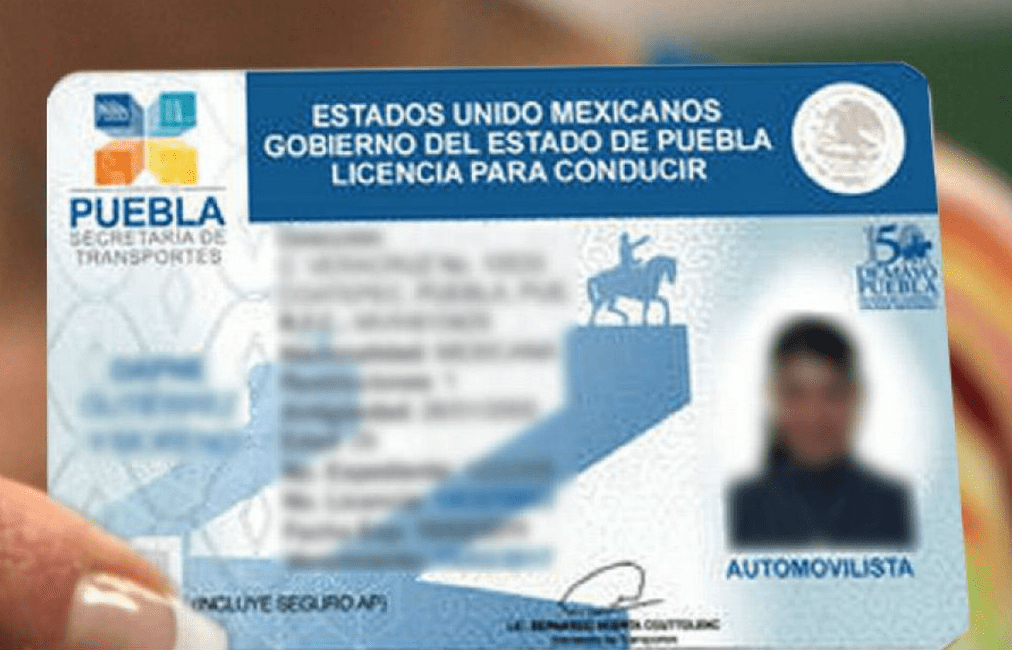 licencia manejo Puebla