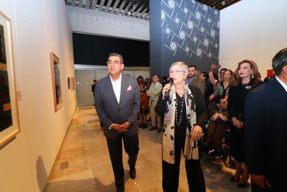 Inaugura Sergio Salomón exposición internacional “Monocromo. Evocaciones sobre el Barroco”