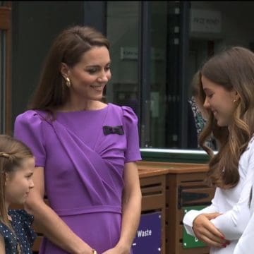 Kate Middleton reaparece en Wimbledon