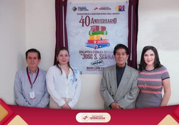 Norma Layón celebra 40 años de la Biblioteca Pública Regional “José S. Serna”